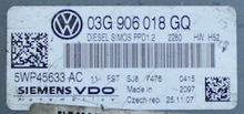 5WP45633AC, 5WP45633 AC, 03G906018GQ, 03G 906 018 GQ, DIESEL SIMOS PPD1.2