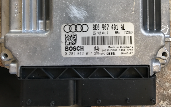 0281012917, 0 281 012 917, 8E0907401AL, 8E0 907 401 AL, 8E2910401D, 8E2 910 401 D, EDC16CP34