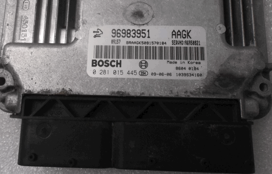 Chevrolet Cruze, 0281015445, 0 281 015 445, 96983951, AAGK