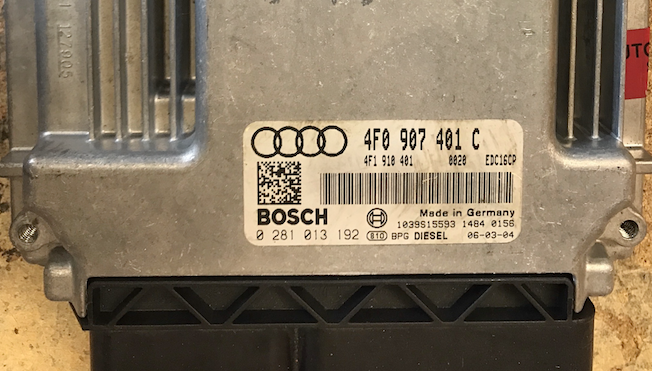 Audi A6 2.7 TDI, 0281013192, 0 281 013 192, 4F0907401C, 4F0 907 401 C, EDC16CP