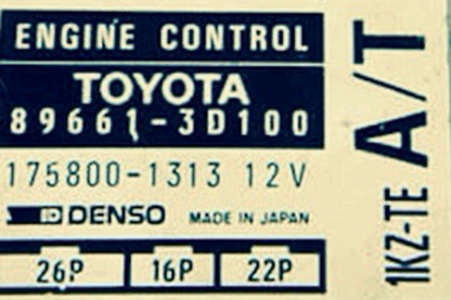 Repair Service for Denso Engine ECU, Toyota Surf Hilux 3.0L Auto, 89661-3D100, 896613D100, 1758001316, 175800-1316, 1KZ-TE