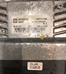 Chevrolet Cruze, GM, 25186182, 5WY1J19B, AA37