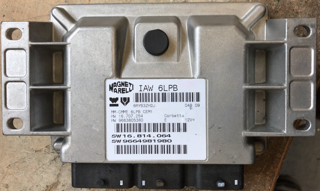 Citroen, Peugeot ECU Gasoline Magneti Marelli IAW 4MP ECUs IAW 4MP.15 Immo Off main image 0