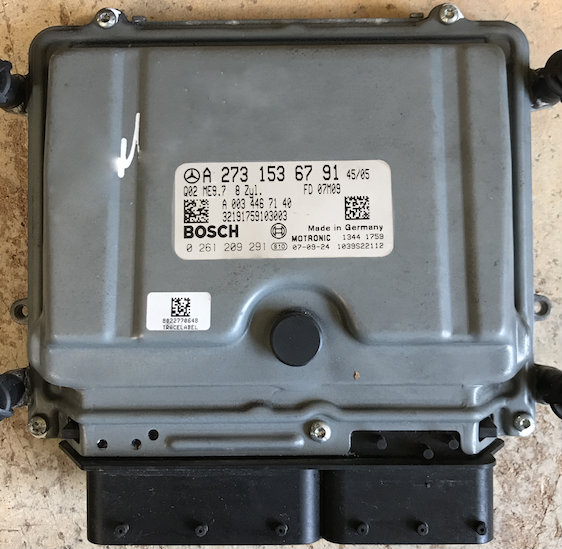Mercedes-Benz, 0261209291, 0 261 209 291, A2731536791, A 273 153 67 91, A0034467140, A 003 446 71 40, ME9.7
