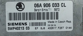 Simos 7.1, 06A906033CL, 06A 906 033 CL, 5WP40213 03