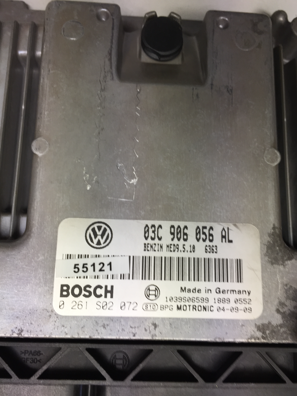 0261S02072, 0 261 S02 072, 03C906056AL, 03C 906 056 AL, MED9.5.10