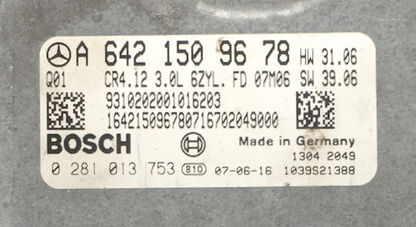Mercedes-Benz 280 CDI 4MATIC, 0281013753, 0 281 013 753, A6421509678, A 642 150 96 78