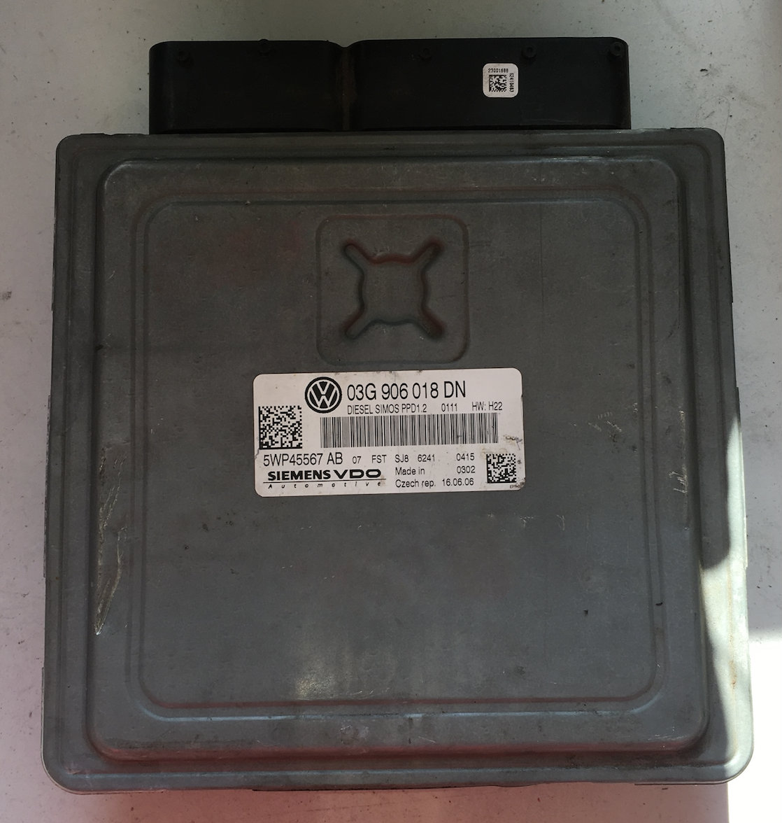 5WP45567AB, 5WP45567 AB, 03G906018DN, 03G 906 018 DN, PPD1.2