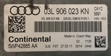 Audi A1 1.6 TDi, 03L906023KN, 03L 906 023 KN, 5WP42885AA, 5WP42885 AA, DIESEL SIMOS PCR2.1