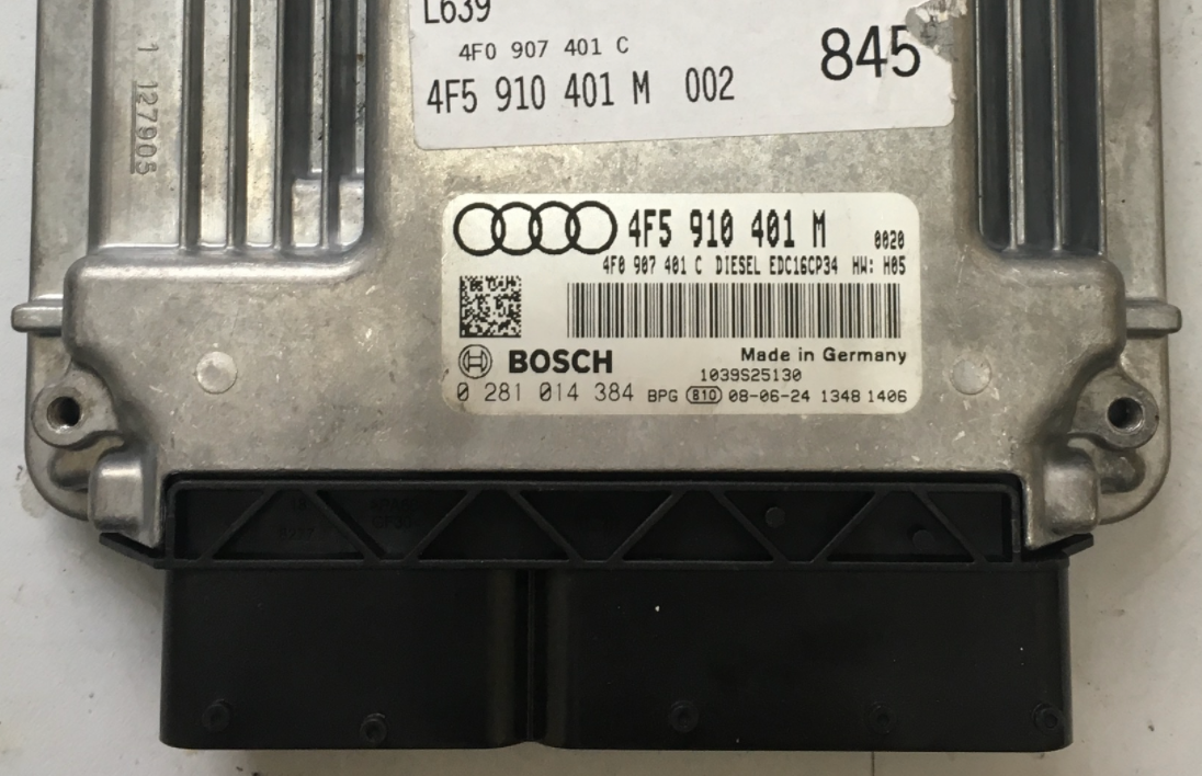 0281014384, 0 281 014 384, 4F5910401M, 4F5 910 401 M, 4F0907401C, 4F0 907 401 C, EDC16CP34