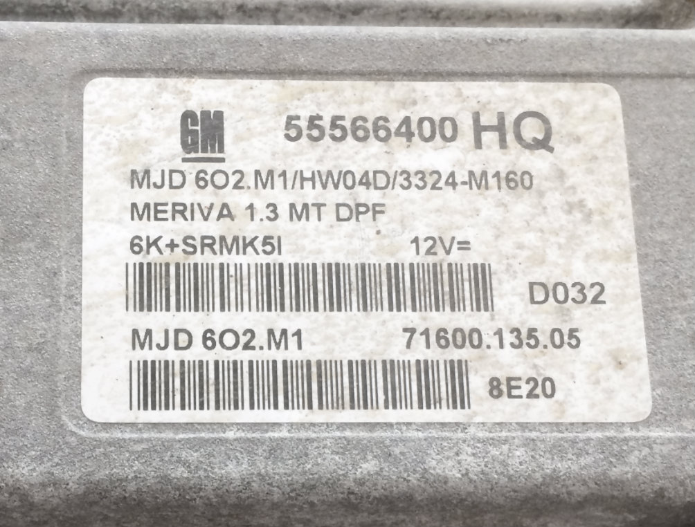 MJD 6O2.M1, HW04D, 55566400, 71600.135.05