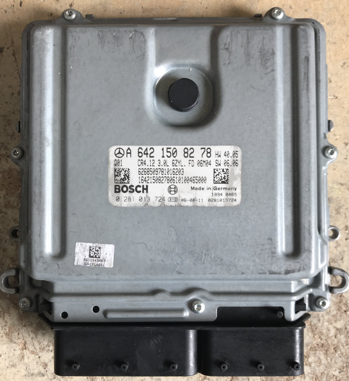 Mercedes-Benz, 0281013724, 0 281 013 724, A6421508278, A 642 150 82 78