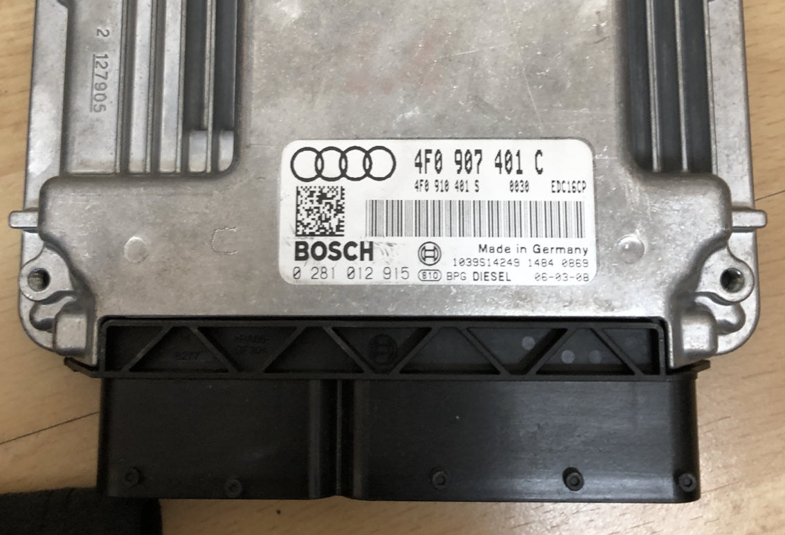 Audi A6 3.0 TDI, 0281012915, 0 281 012 915, 4F0907401C, 4F0 907 401 C, 4F0910401S, 4F0 910 401 S, EDC16CP34, 1039S14249