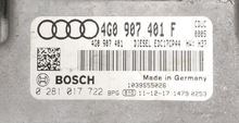 Audi A6, A7 3.0 TDI, 0281017722, 0 281 017 722, 4G0907401F, 4G0 907 401 F, EDC17CP44