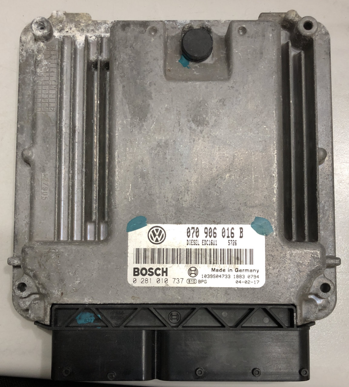 VW Phaeton 5.0 TDI, 0281010737, 070906016B, 0 281 010 737, 070 906 016 B , EDC16U1 