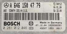 Mercedes-Benz, 0281012046, 0 281 012 046, A6461504779, A 646 150 47 79