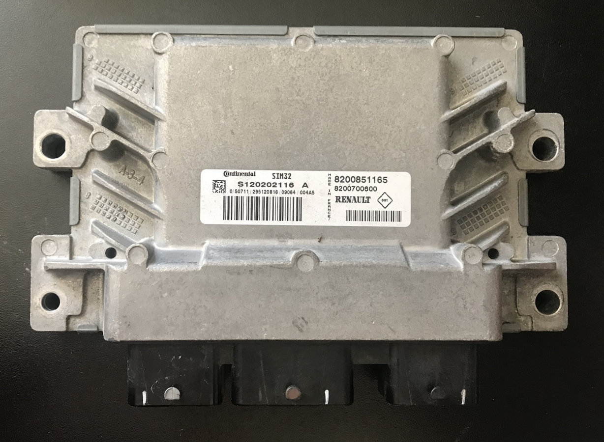 Renault Clio, SIM32, S120202116 A, 8200851165, 8200700600