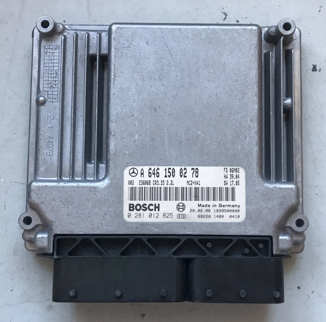 Mercedes-Benz, 0281012825, 0 281 012 825, A6461500278, A 646 150 02 78