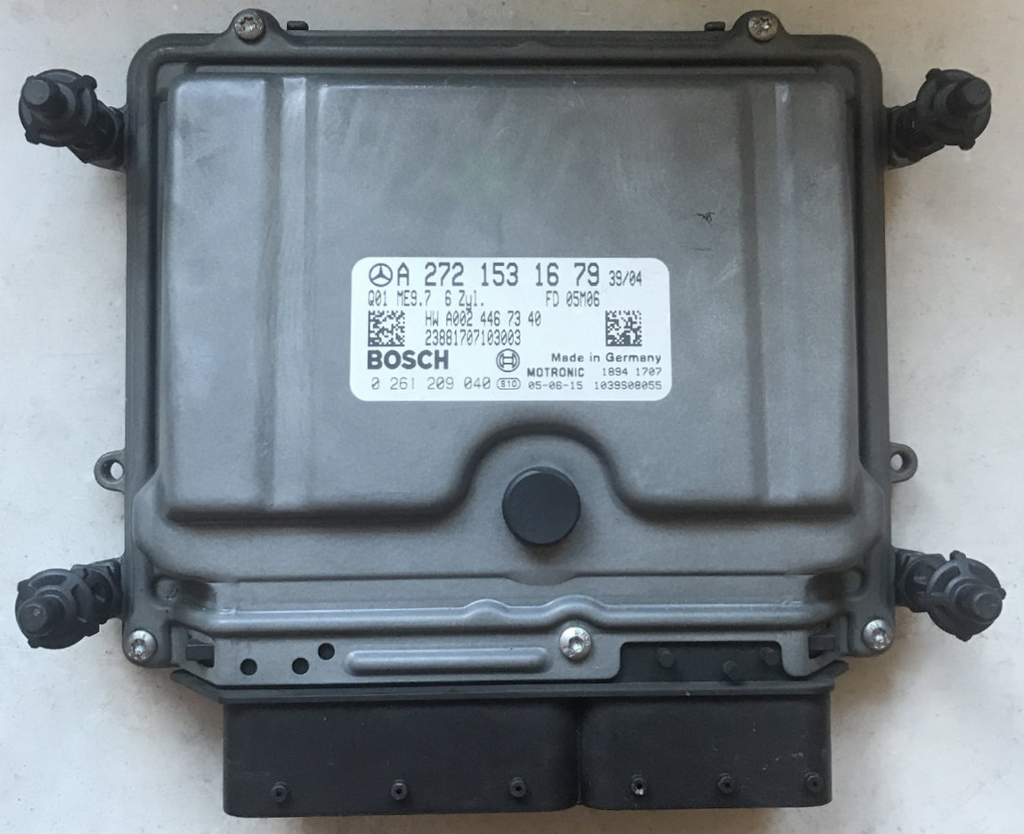 Mercedes-Benz, 0261209040, 0 261 209 040, A2721531679, A 272 153 16 79, ME9.7, A0024467340, A002 446 73 40