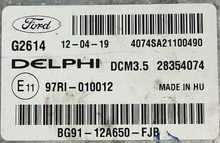 Ford S-Max 2.0, BG91-12A650-FJB, 28354074, DCM3.5