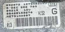 Plug & Play Alfa Romeo, Bosch Engine ECU, 0261206709, 0 261 206 709, 00468153670, ME731HA007
