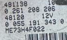 Plug & Play Bosch Engine ECU, Fiat Idea 1.4, 0261208206, 0 261 208 206, 0055191343