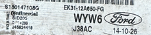 Plug & Play Continental Engine ECU, S180147108G, S180147108 G, EK31-12A650-FG, EK3112A650FG, WYW6, SID 209