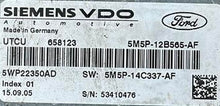 Ford Engine ECU, 5WP22350AD, 5M5P-14C337-AF, 5M5P14C337AF