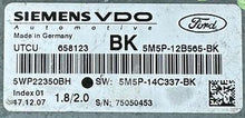 Ford Engine ECU, 5WP22350BH, 5M5P-14C337-BK, 5M5P14C337BK