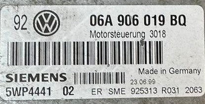 Plug & Play Siemens Engine ECU, VW, 06A 906 019 BQ, 06A906019BQ, 5WP4441 02, 5WP444102