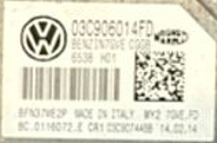 Locked Magneti Marelli Engine ECU, VW, 03C906014FD, BC.0116072.E, BC0116072E, 7GVE.FD, BENZIN7GVE