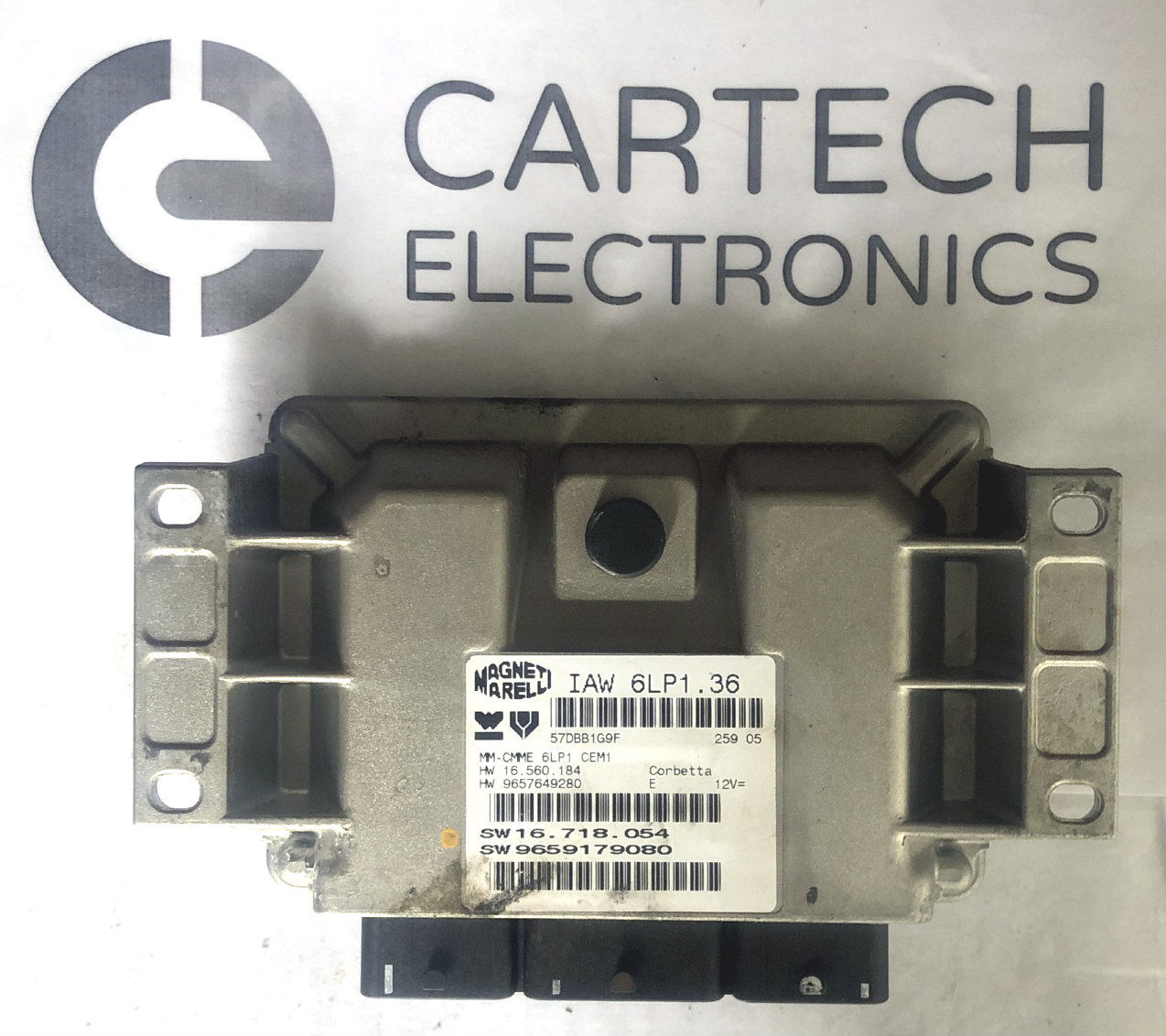 IAW 6LP1.36, HW 16.560.184, HW 9657649280, SW 16.718.054, SW 9659179080