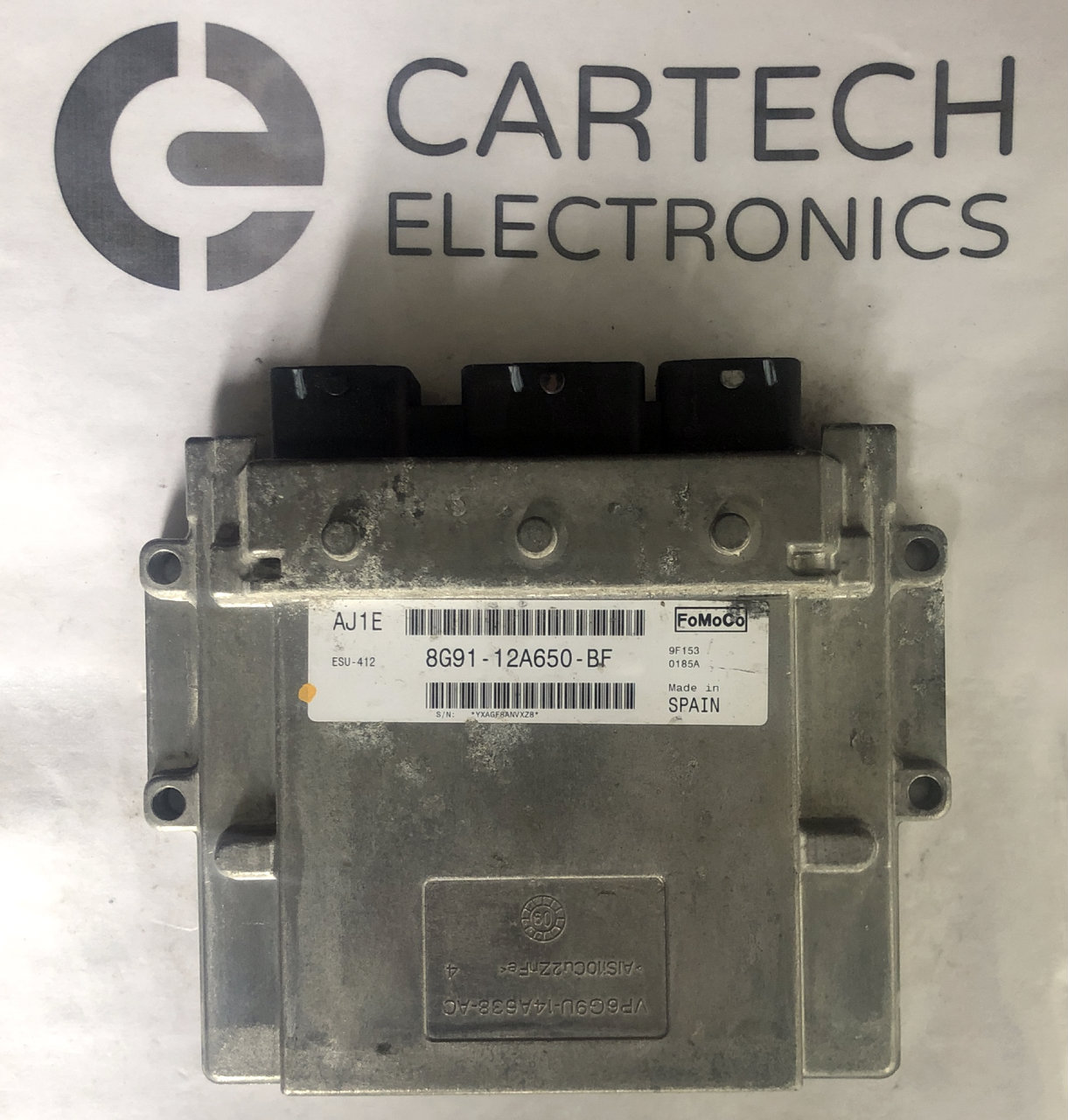 Reset Engine ECU, Ford, 8G91-12A650-BF, AJ1E, ESU-412 – Cartech ...