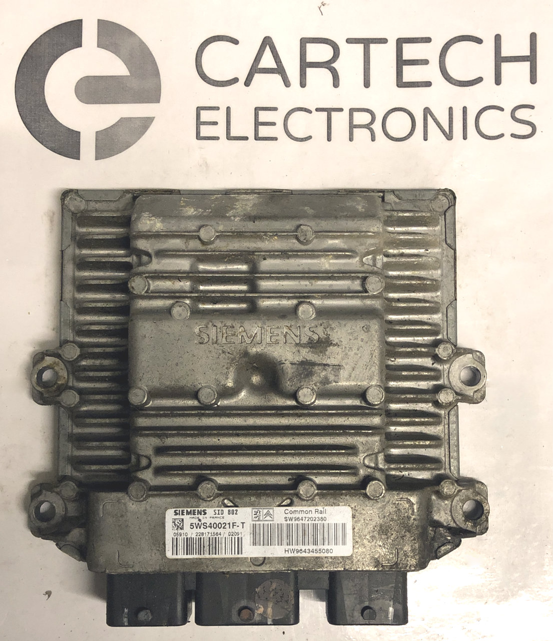 SID 802, 5WS40021F-T, HW9643455080, SW9647202380