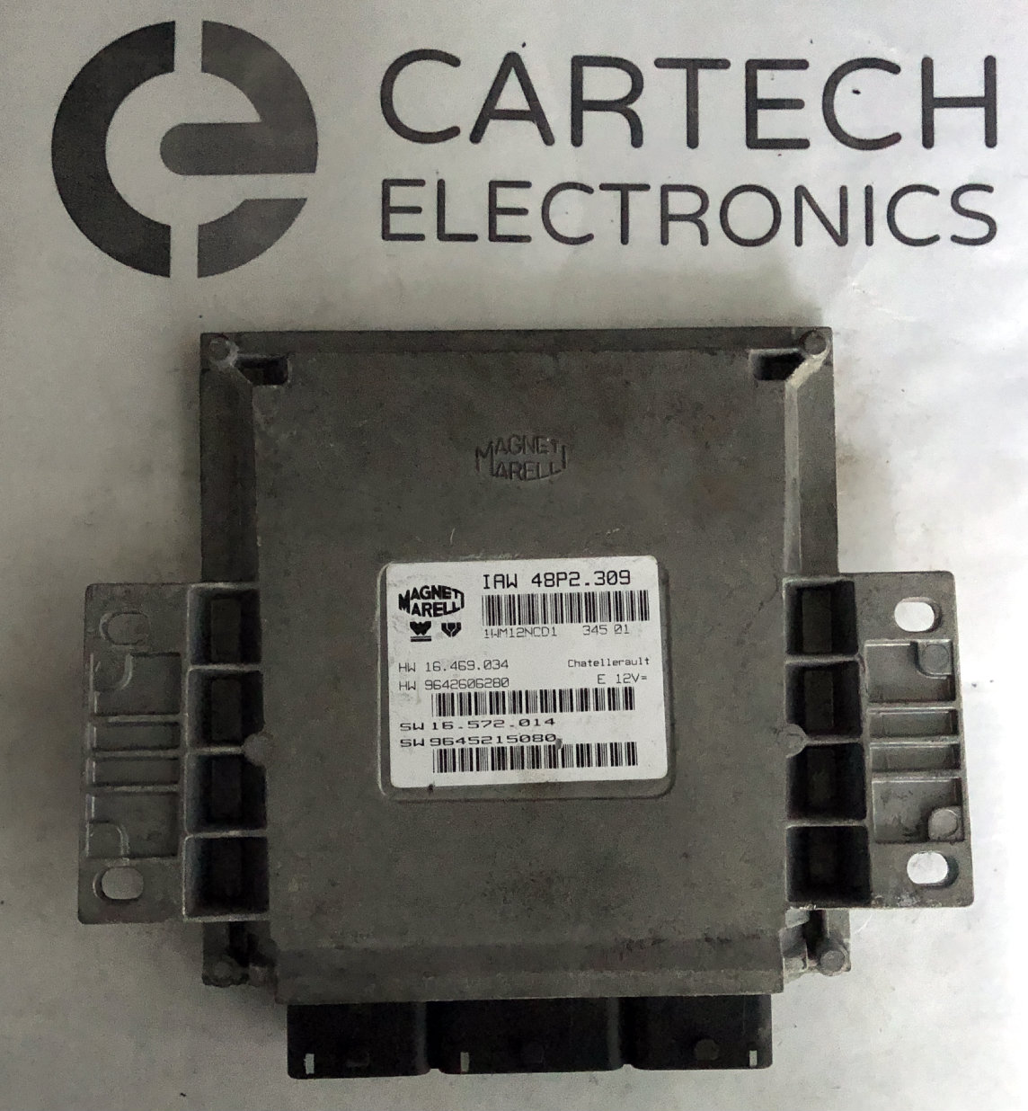 IAW 48P2.309, HW 16.469.034, HW 9642606280, SW 16.572.014, SW 9645215080