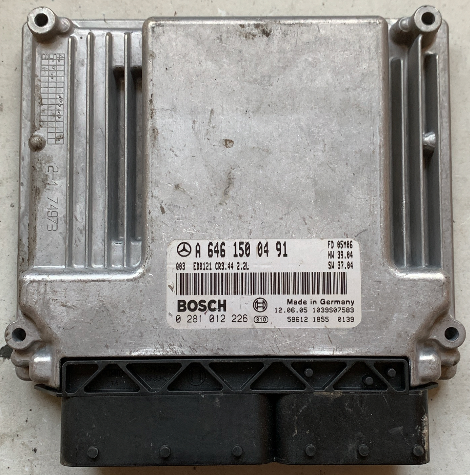 Mercedes-Benz, 0281012226, 0 281 012 226, A6461500491, A 646 150 04 91, CR3.44 2.2L , 1039S07583