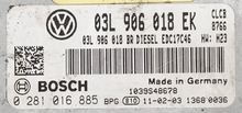 Skoda Yeti 2.0 TDI 4X4, 0281016885, 0 281 016 885, 03L906018EK, 03L 906 018 EK, EDC17C46, 1039S48678