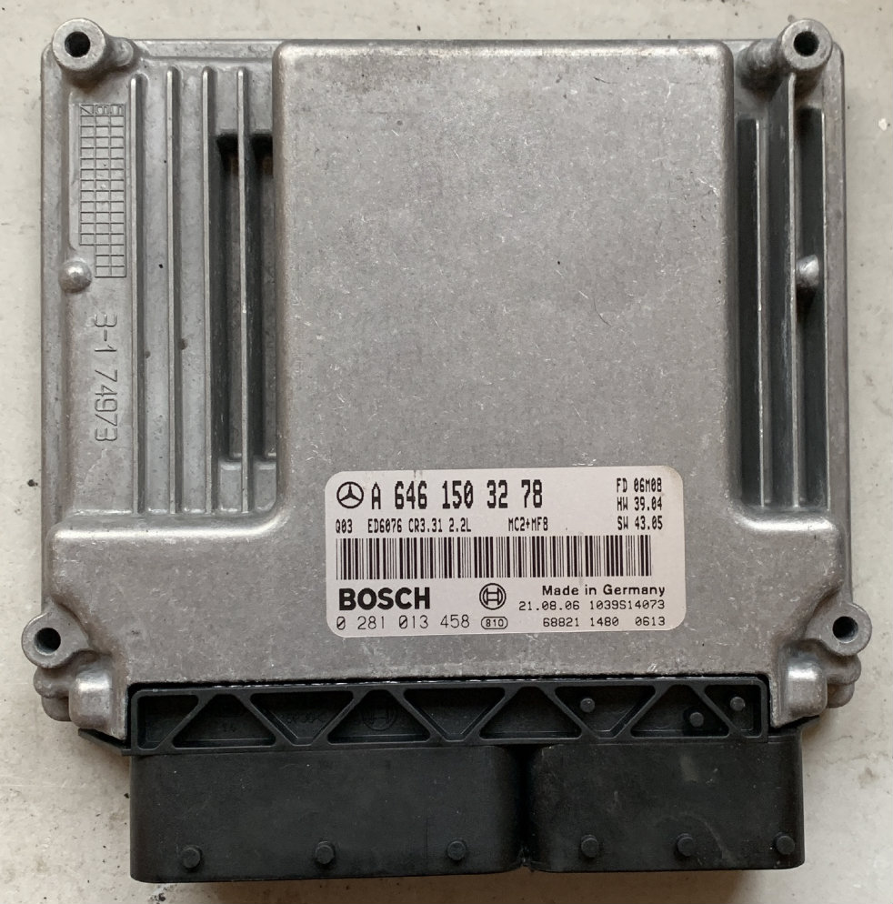 Mercedes-Benz, 0281013458, 0 281 013 458, A6461503278, A 646 150 32 78, CR3.31 2.2L