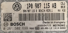 Seat Leon 2.0 FSI, 0261S02699, 0 261 S02 699, 1P0907115AB , 1P0 907 115 AB , MED9.1