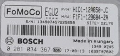 0281034367, 0 281 034 367, H1D112A650JC, H1D1-12A650-JC, F1F112B684ZA, F1F1-12B684-ZA, EGU2