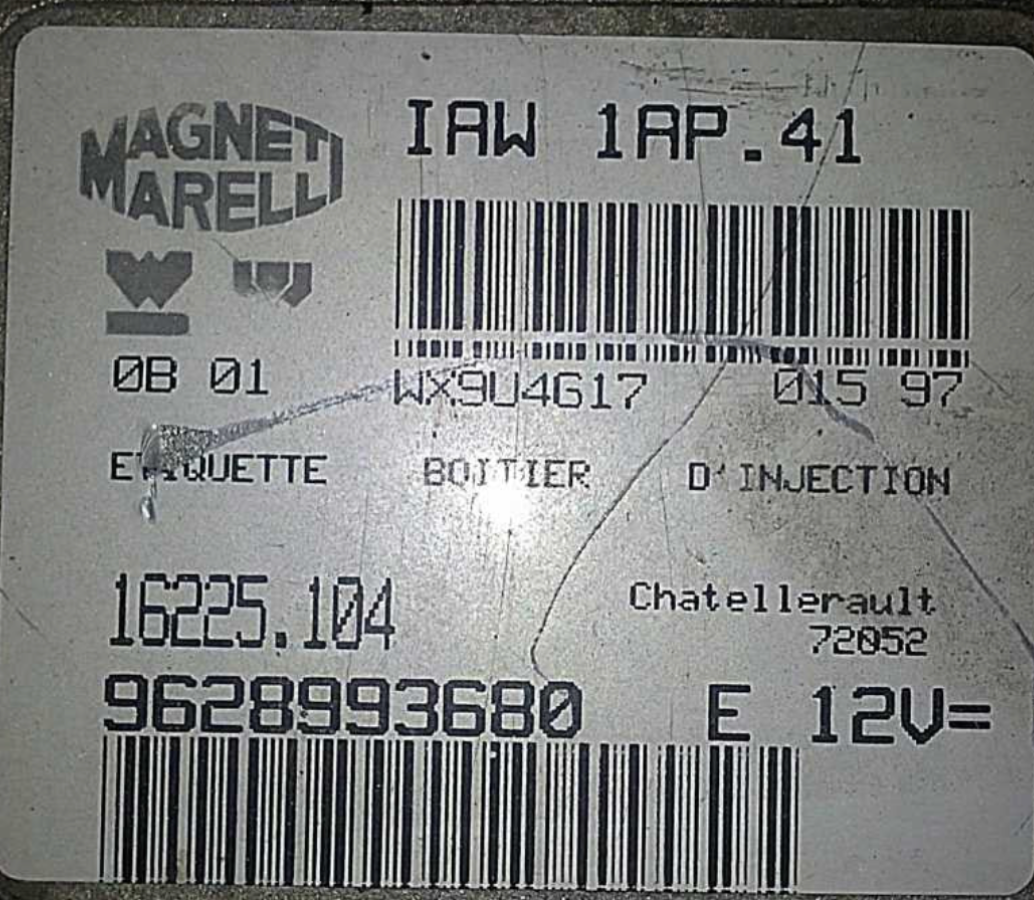 Plug & Play Unlocked Engine ECU IAW 1AP.41 Saxo VTS 106 GTi – Cartech ...