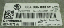 Siemens Engine ECU, 06A906033MR, 06A 906 033 MR, 5WP40778 01, SIMOS7PP2