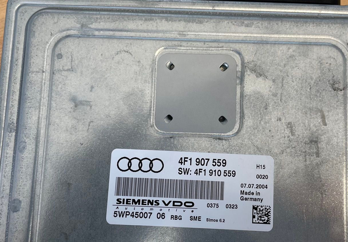 Audi A6 3.2L, 5WP45007 06, 5WP4500706, 4F1907559, 4F1907559, SW: 4F1 910 559, 4F1910559, SIMOS 6.2