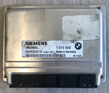 Siemens Engine ECU, BMW, 7519308, 7 519 308, 5WK90015, DME MS43, Index 06