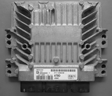 Siemens Engine ECU, Ford Transit Connect, SID 206, 5WS40909CT, 5WS40909C-T, AT1112A650BD, AT11-12A650-BD, ATBD, J38AC
