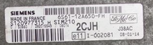 Siemens, Ford Fiesta Fusion, 6S6112A650FH, 6S61-12A650-FH, 6S6112A650FH, S120977315 H, 2CJH, SIM210