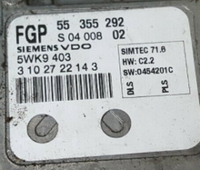 Siemens VDO Engine ECU, Vauxhall , Opel, Saab, 55355292, 55 355 292, 5WK9403, S0400805, S 04 008 05, SIMTEC 71.6