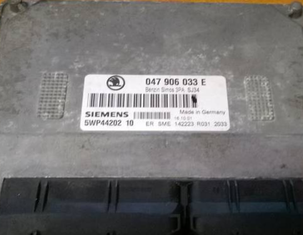 Skoda Fabia 1.4, Simos 3PA, 047906033E, 047 906 033 E, 5WP44202 10