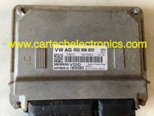 Siemens Engine ECU, Simos 9.1, VW Polo 1.2, 03D906023, 03D 906 023, 5WP4084604, 5WP40846 04