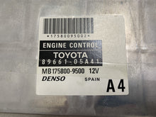 Toyota Avesis 2.0D, 8966104A41, 89661-04A41, MB1758009500, MB175800-9500, A4